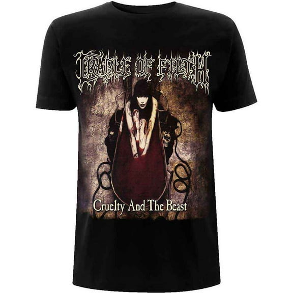 Cradle of Filth Men's Cruelty and The Beast T-Shirt XX-Large | Officially Licensed Merchandise