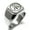 Silver, variant on Stainless Steel Celtic Awen Arwen Three Rays Engraved Square Flat Top Biker Style Polished Signet Ring