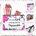 thumbnail image 2 of Bolsas de maquillaje Qeeenar Christian, bolsa de maquillaje Bible, 24 unidades, 2 of 7