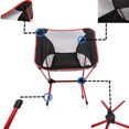 thumbnail image 5 of BadyminCSL Light Chair High-strength Aviation Aluminum Alloy Folding Chairs for Outdoors Camping Fishing Hiking Gardening, 5 of 8