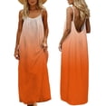 thumbnail image 2 of LVHAOGJOB Robe Tendance pour Femmes Maxi Grande Taille Robe d'Été Sans Manches Plage Longue Imprimée Robe Soleil pour Femmes Dos Nu, 2 of 9