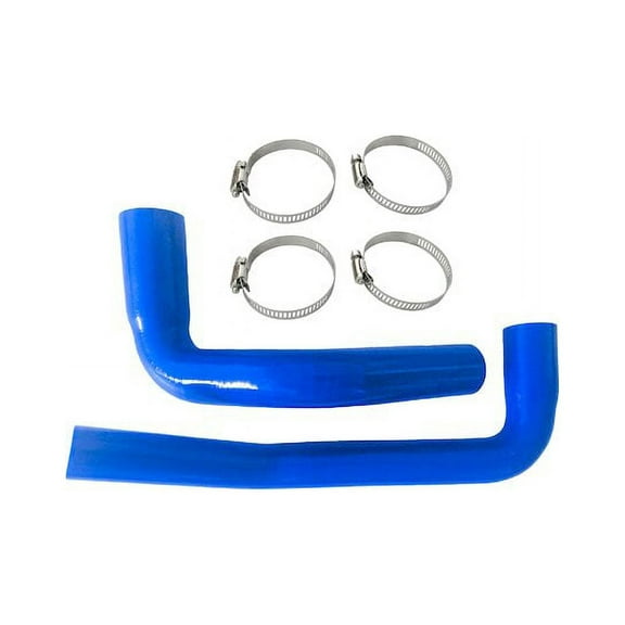 Radiator Hose Kit - Compatible with 1987 - 1995, 1997 - 2006 Jeep Wrangler 1988 1989 1990 1991 1992 1993 1994 1998 1999 2000 2001 2002 2003 2004 2005