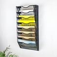 thumbnail image 3 of Soporte para documentos y archivos de montaje en pared, organizador Vertical multicapa para el hogar y la Oficina, estante versátil de Montaje Simple 8 niveles, 3 of 8