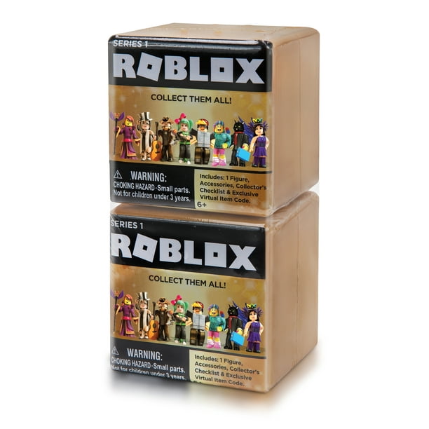Roblox Celebrity Collection Series 1 Mystery Figure Includes 1 Figure Exclusive Virtual Item Walmart Com Walmart Com - roblox celebrity gold series 2 figures toys 24pc set w