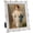 White, variant on 8x10 Picture Frames With Embossed Vines Design And Glass Front Hand-crafted Photo Frame Easel & Hook For Tabletop Wall Hanging Ornate Baroque Vintage Home Room Decor (wood)