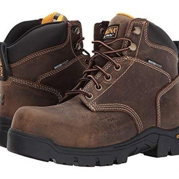 Carolina Shoe 6" Work Boot,9,M,Brown,Composite,PR