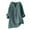 Green, variant on Women's Plus Size Solid Color Stand Up Collar V Neck Cotton Linen Long Sleeve Top, Half Button Placket T Shirt Blouse, Casual Daily Wear for Spring Summer Black XL