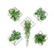 thumbnail image 1 of 3D-väggdekalermedgrönaväxter,väggdekalermedgrönaväxter,vasermedblommor,väggdekalerförkök,sovrum,vardagsrum(A), 1 of 5