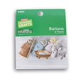 thumbnail image 1 of Christmas Crafts Nativity Buttons - Mary, Joseph, Baby Jesus, 1 of 5