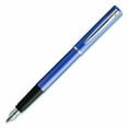 thumbnail image 4 of Allure Fountain Pen, Fine Point , Blue Ink, Silver/Black Barrel | Bundle of 5, 4 of 4