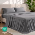 thumbnail image 5 of Bare Home Premium 1800 Collection 3-Piece Bed Sheet Set, Twin, Gray, 5 of 10