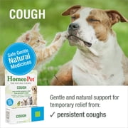 HomeoPet Cough 15 ml Homeopathic Remedy for Dogs Cats and Birds