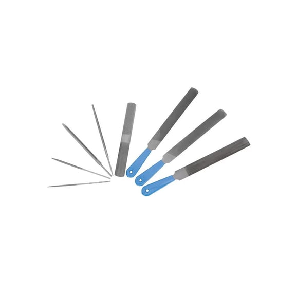 Kobalt 4-in,6-in,8-in Single-cut,double-cut Multi-grade Tooth Set Multipurpose File