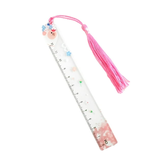 Methold Marcadores de página de flores secas transparentes, suministros de papelería para estudiantes y profesores, marcapáginas para Type3 NO3