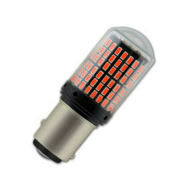 2pcs Car P21W BAY15D 1157 LED Canbus Light 3014 144SMD Error Free Bulb Red  Lamp 