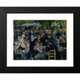 thumbnail image 2 of Pierre-Auguste Renoir 14x11 Black Modern Framed Museum Art Print Titled - Dance at Le Moulin De La Galette (1876), 2 of 5