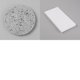thumbnail image 1 of 12Pcs Beauty Facial Sponges Flat Round Gray 8x0.75cm, 1 of 1