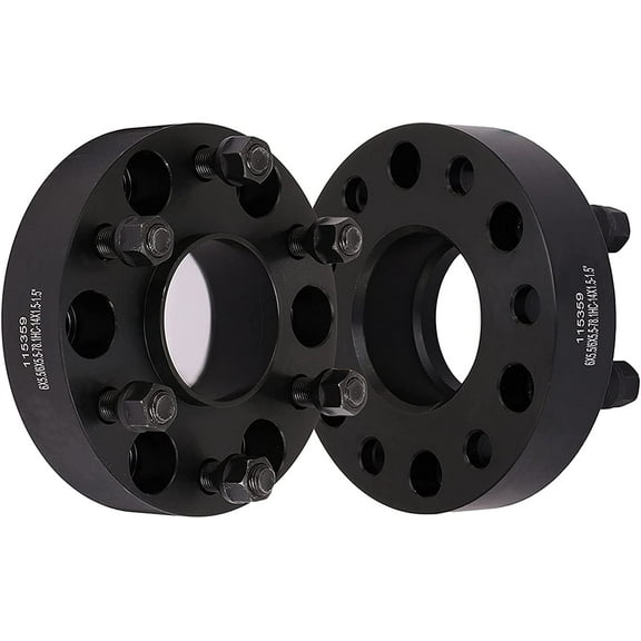 cciyu 6 lug Wheel adapters 2X 1.5 38mm Thick 6x5.5 (6x139.7mm) 6lugs 14x1.5 Studs Wheel spacers Compatible with 1995-2016 for Chevrolet Tahoe