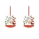 thumbnail image 1 of Ganfancp Personaliza Adornos Colgantes para Decoración Navideña Ofertas Del Día 2X Colgantes de Navidad, 1 of 2
