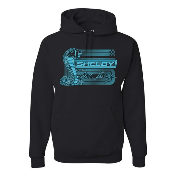 Wild Bobby Ford Shelby Cobra Retro Blue Logo Unisex Hoodie Sweatshirt