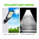 thumbnail image 5 of Sensor de movimiento de luces solares exteriores | LED impermeable IP65 | 3 modos, mando a distancia, recargable, ultrabrillante, 2200mAh, PVC, negro | Valla de seguridad en muro Jardín patio, 5 of 9