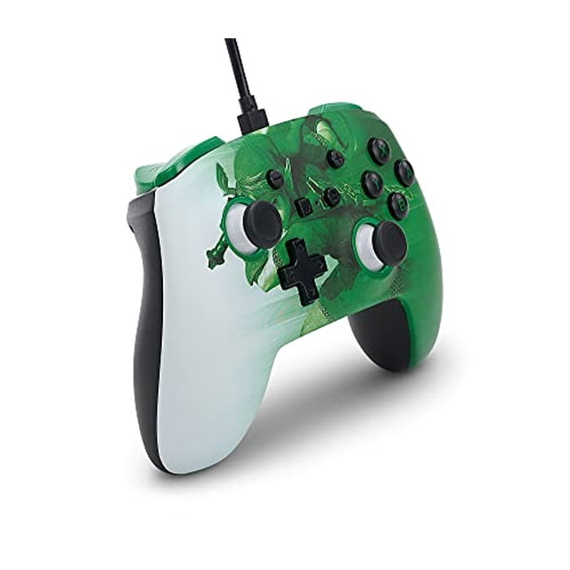Controlador con cable mejorado PowerA para Nintendo Switch Heroic Link