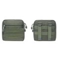 thumbnail image 3 of Molle Paquete De La Cintura Bolsa De Teléfono Bolsa Cinturón Bolsas Para Acampar Al Aire Libre Senderismo ejercito verde Macarena Bolsa Molle, 3 of 8