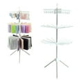 thumbnail image 6 of Tripod Clothes Drying Rack Steel Laundry Coat Hanger Foldable Stand Portable, 6 of 12