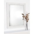 thumbnail image 1 of American Value Vanity Texture Blanche Encadrée Miroir Mural 21 x 31.5 in. AV18SMALL, 1 of 1