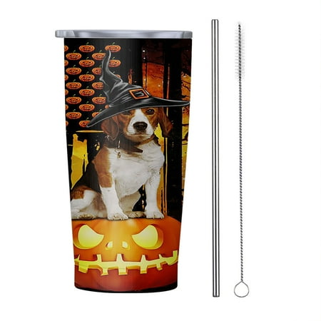 

Beagle Dog 20oz Tumbler Insulated Stainless Steel Water Bottle Portable Travel Coffee Tea Mug Cup