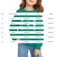 thumbnail image 3 of Chandail en Molleton Imprimé Cœur pour Filles, Coupe Ample Col Rond Manches Longues avec Design Amour, Chemise Décontractée en Coton Doux pour Filles Tout-Petits, Plusieurs Couleurs Disponibles pour Usage Quotidien Rose, 3 of 9