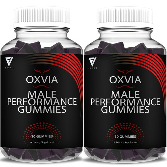 (2 Pack) Oxvia Advanced Performance Support Gummies, Oxvia Daily Overall Energy Support Supplement (2 Month Supply)