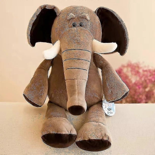 25cm 35cm Super Cute Stuffed Toys For Kids Sleeping Mate Jungle Animals Dolls Elephant Dog Tiger Fox Lion Giraffe Raccoon Monkey
