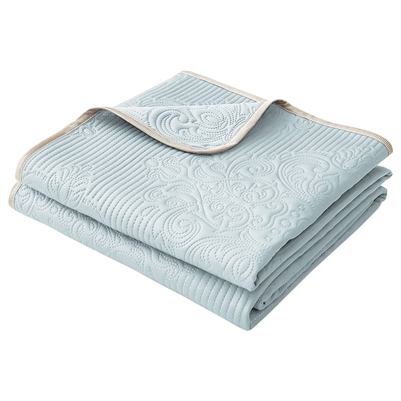 Cooling Dual-Sided Blanket for Hot Sleepers, Lightweight Soft Breathable Bed Blanket, Double Side Cooling Throw for Night Sweats,Lightweight Microfiber Bedspread, Water and Stain Resistant