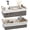 Grey, variant on Storage Basket Wicker Baskets for Organizing Storage Bins for Counter