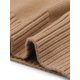 thumbnail image 5 of Suéter de mujer de talla grande Agnes Orinda, suelto, con cuello alto, de manga larga, casual, pulóver de punto, 2X, beige, 5 of 5