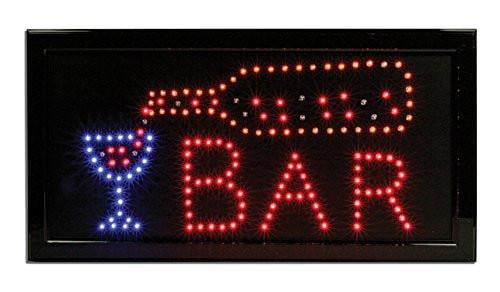 15 x 27 x 1 inches Open Welcome LED Sign Made in USA