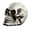 D, variant on YAOMOBB Prop Life Size Human Skull Head Sculpture Collectible Figurine Skeleton Statue Realistic Skull Decor for Indoor Studio Decoration