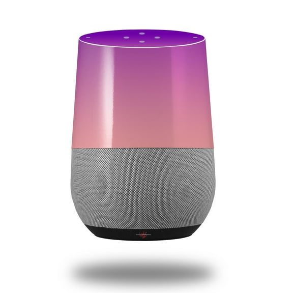 Decal Style Skin Wrap for Google Home Original - Smooth Fades Pink Purple (GOOGLE HOME NOT INCLUDED) by WraptorSkinz