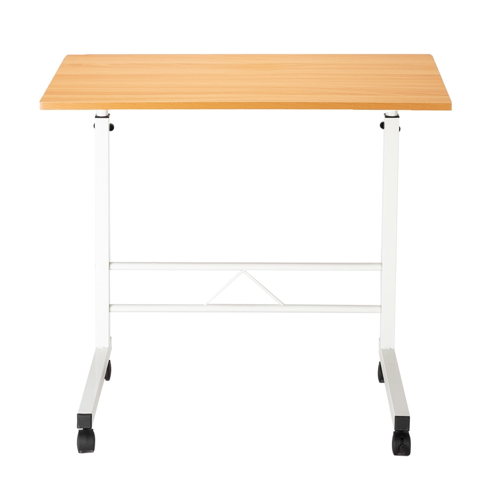 Lowestbest Adjustable Table with Wheels, Removable Side Table for Home/ Bedroom, Adjustable Height Desk for Laptop, Adjustable TV Tray Table Lowestbest Adjustable Table with Wheels, Removable Side Table for Home/ Bedroom, Adjustable Height Desk for Laptop, Adjustable TV Tray Table