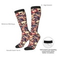 thumbnail image 4 of Logiee Skull rock record artist Print Gift Stocking Stuffers,Adult Stockings,Novelty Socks,Funny Socks Birthday Running Walking Sleeping, 4 of 6