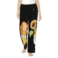 thumbnail image 1 of Balery Hello Spring Sunflower Gnomes Pantalones de pijama para mujer, pijamas ultraligeros, pantalones de estar por casa-Small, 1 of 6