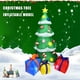 thumbnail image 2 of Árbol de Navidad inflable con luz LED que brilla intensamente para decoración de jardín, 2 of 6