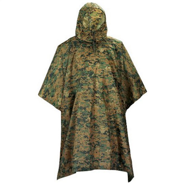 REALTREE APG CAMO CAMOUFLAGE PONCHO WATERPROOF ONE SIZE HUNTING FISHING 