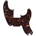 thumbnail image 3 of Electric Guitar Pickguard for Fender Telecaster Precision Bass Style (4 Ply Brown Tortoise), 3 of 4