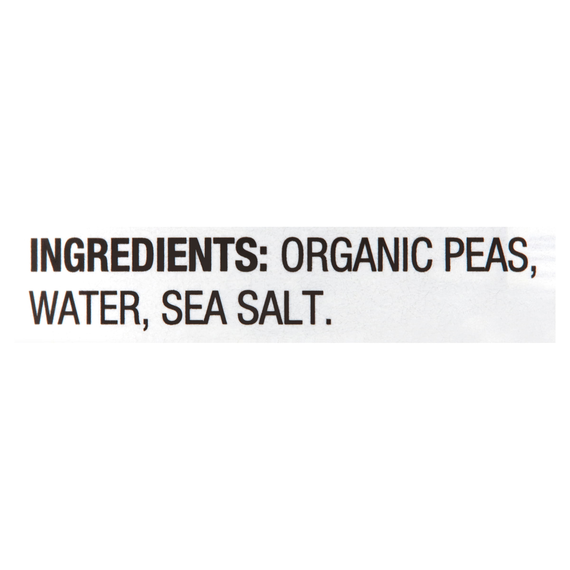 (12 pack) Great Value Organic Sweet Peas, 14.1 -15.0 oz