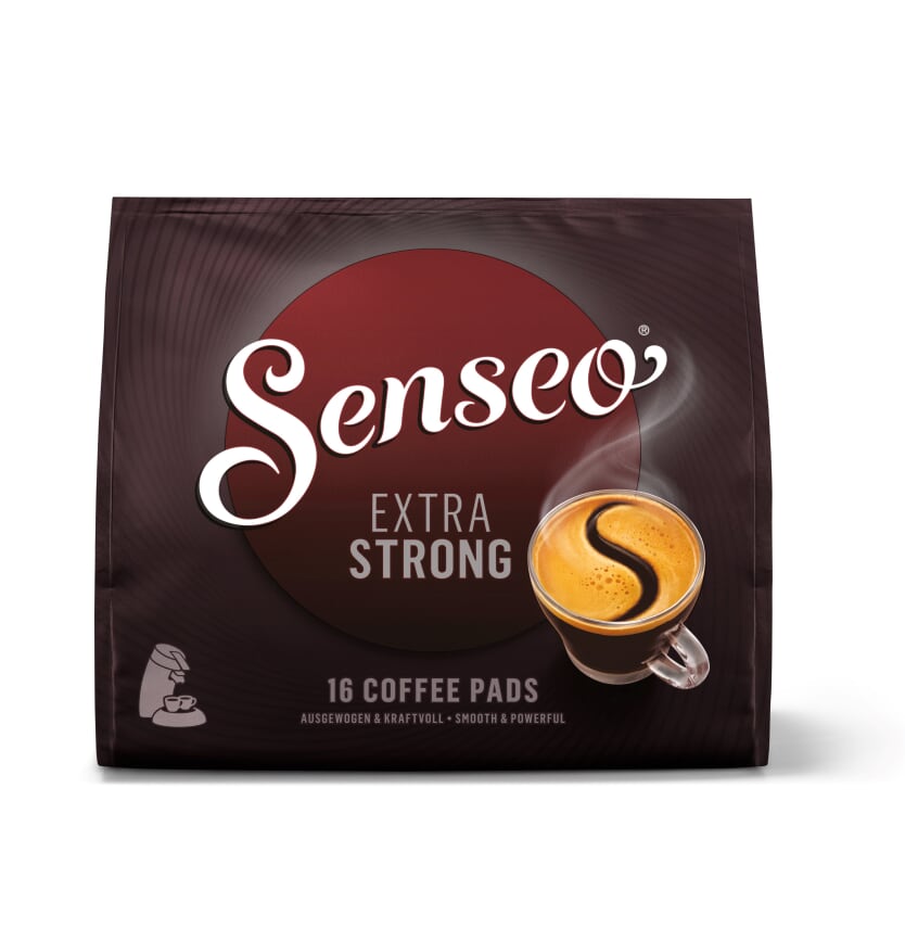 Senseo Extra Strong Roast Coffee Pods, 16 Count (Pack of 1)