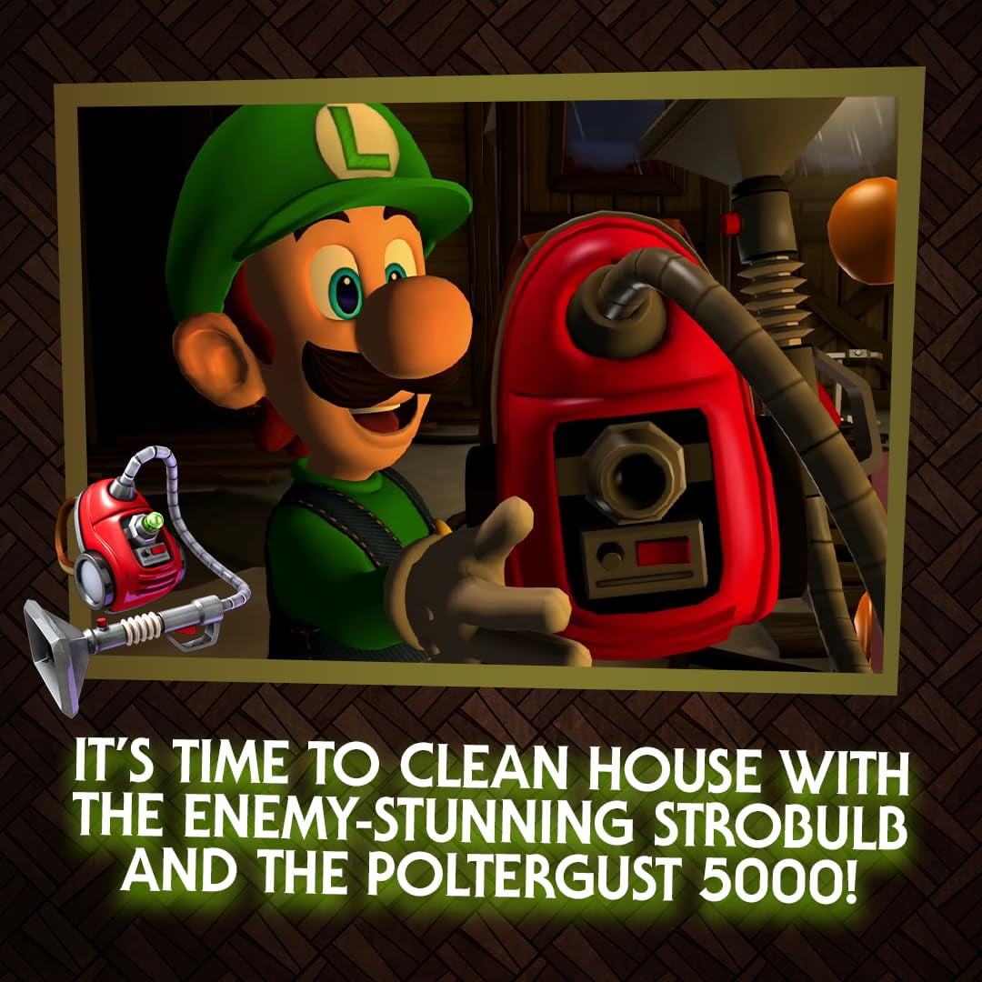 Luigi's Mansion 2 HD - Nintendo Switch (Region Free Version)