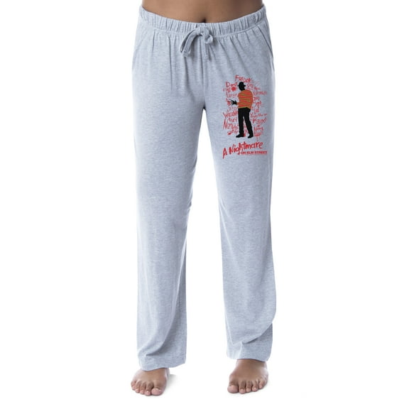A Nightmare On Elm Street Womens' Movie Freddy Krueger Sleep Pajama Pants