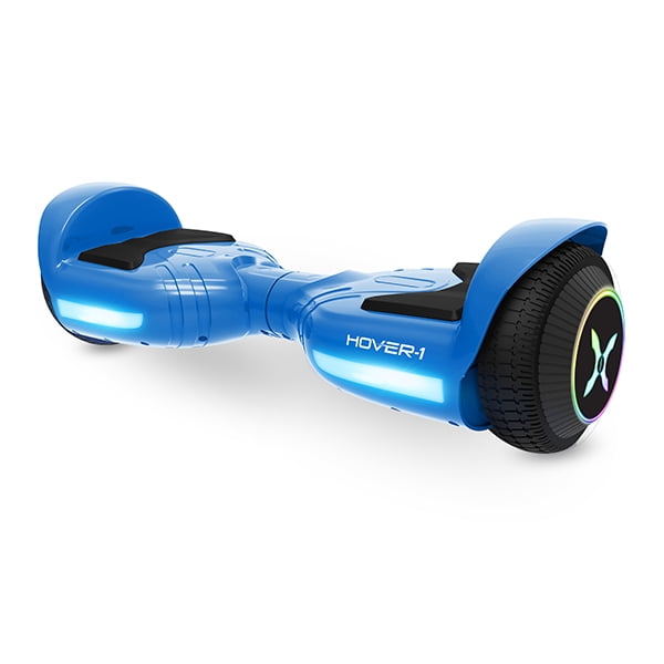 Hover 1 Rocket Hoverboard Blue Led Headlights 7 Mph Max Speed 160 Lbs Max Weight 3 Miles Max Distance Walmart Com Walmart Com